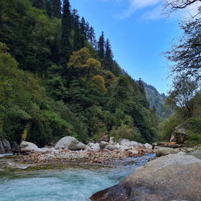 Rolla GHNP Great Himalayan National Park Tirthan Valley Trek with Tek Singh local guide